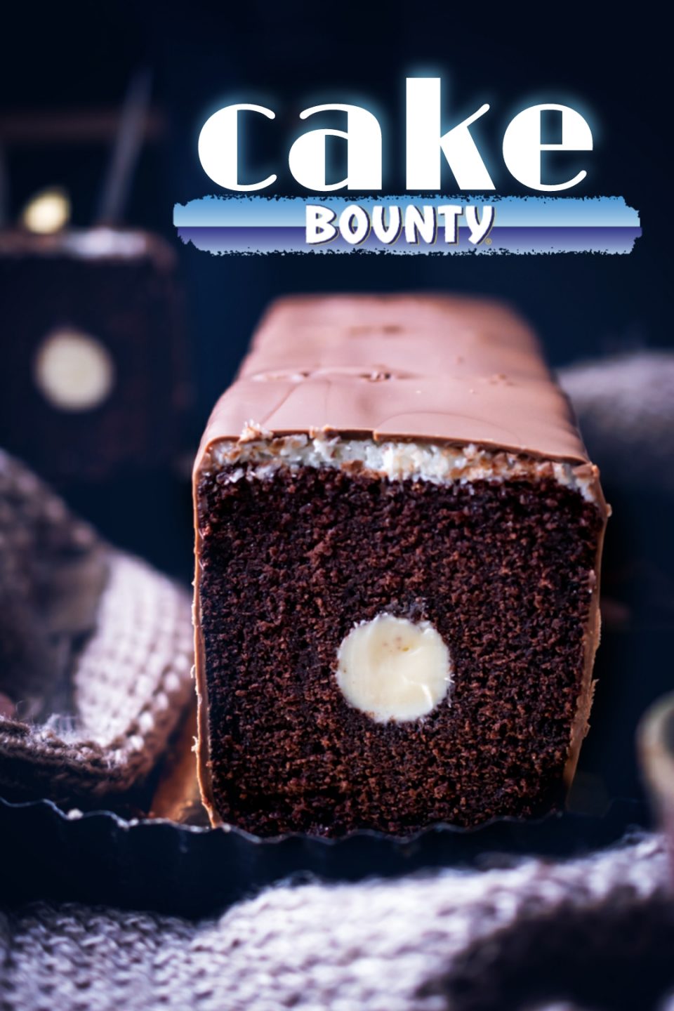 Un délicieux cake bounty 100% fait maison pour le plaisir des plus grands gourmands.