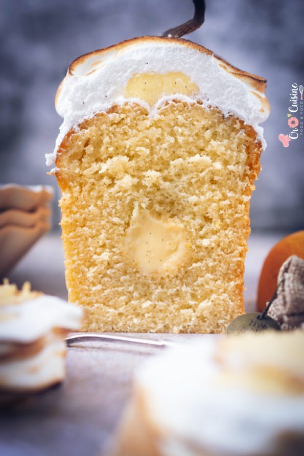 Un délicieux cake citron vanille meringué, parfait pour un peu plus de gourmandises